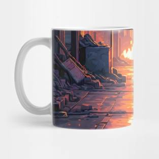 Pixel Art - Apocalypse Cat Mug